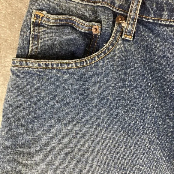 Arizona Jeans Mens 36x36 Flex Relaxed Straight Sits Below Waist Blue Denim - Picture 4 of 16